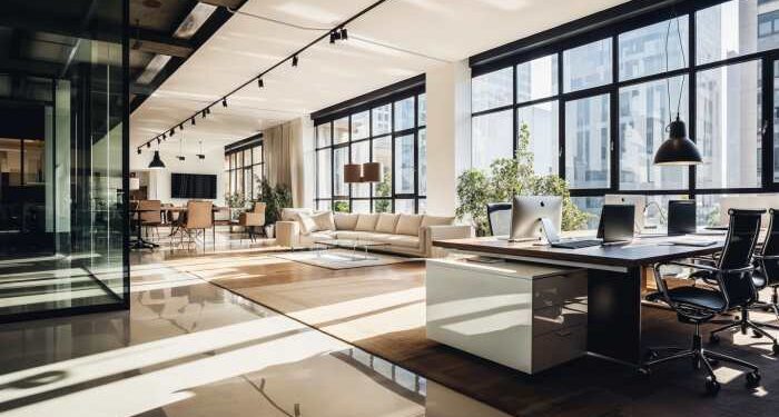 Modern Corporate Office Interior Design - Office Design And Renovation ...